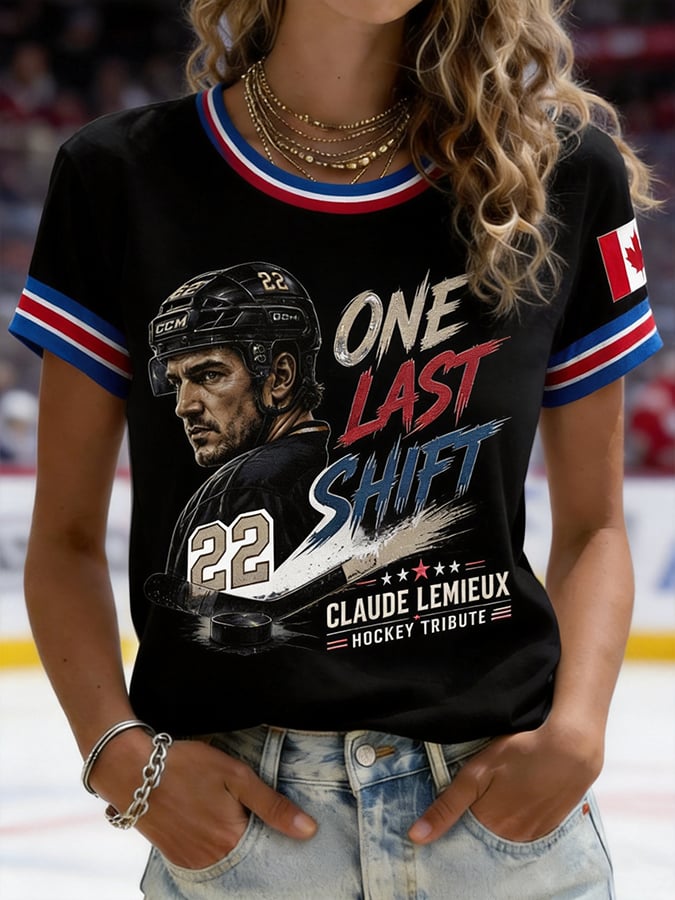 Women'S Hockey Legend Print Short-Sleeve T-Shirt