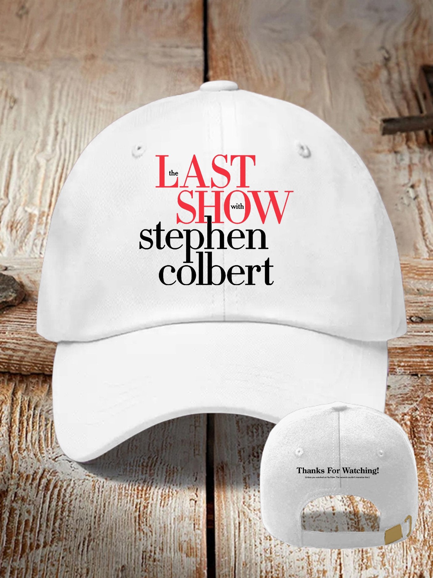 Off Retro Last Show Print Baseball Cap
