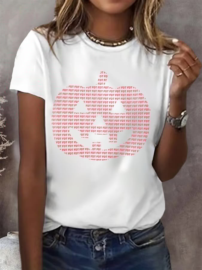 Women's pumpkin FDT  T-Shirt
