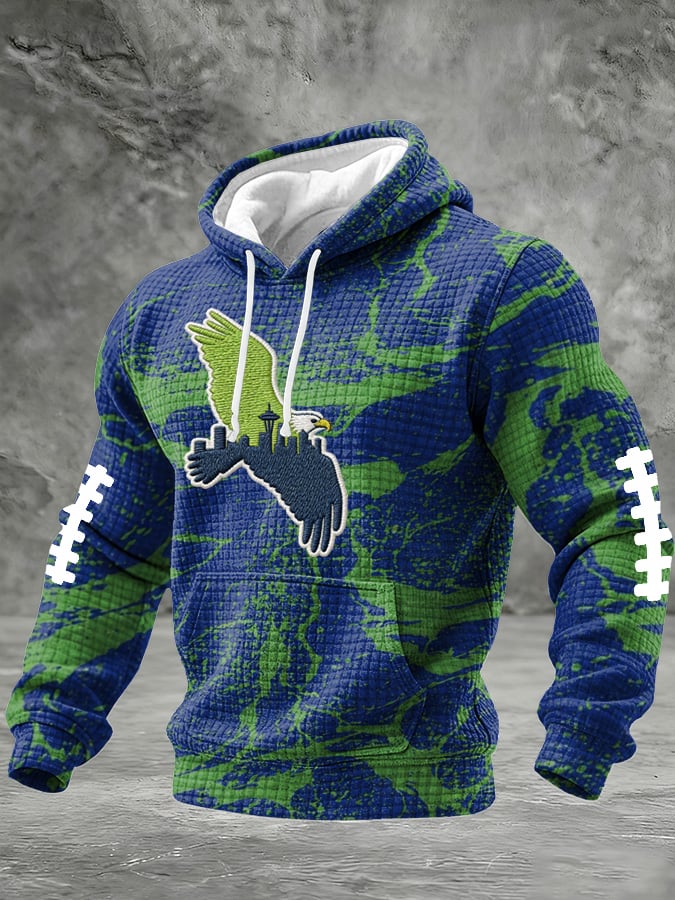 Men's Football Print Sweatshirt