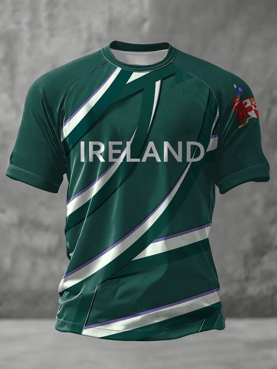 Unisex Ireland Football Lover 2026 Printed T-Shirt