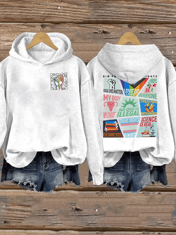 Women's   speaks my beliefs Print  Hoodie