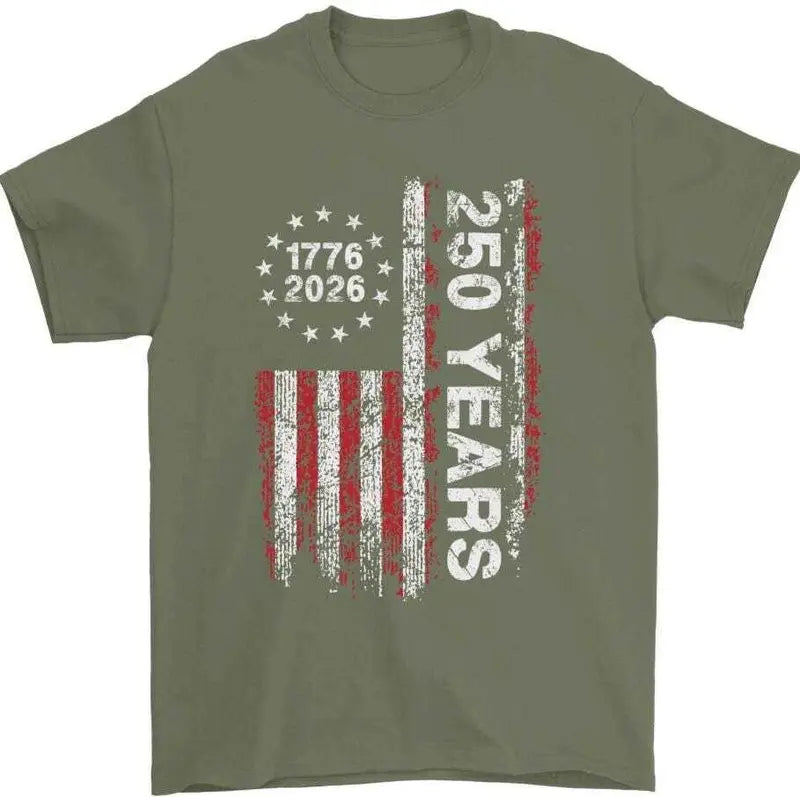 Unisex America 250th Birthday T-Shirt
