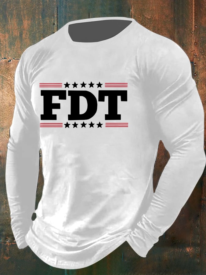 Men's Foxtrot Delta Tango Print T-Shirt