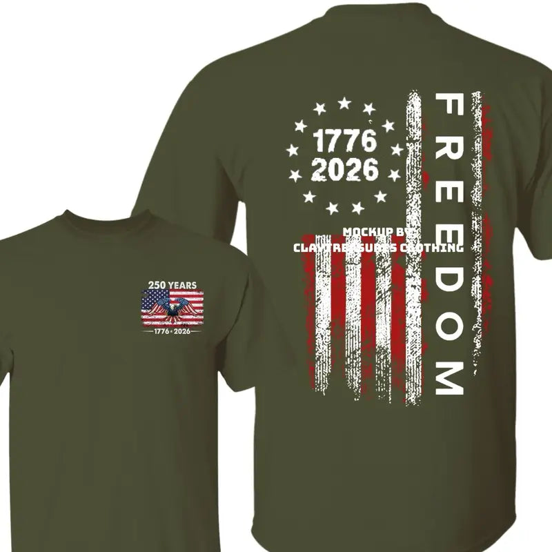 Women's 250th Independence Day Freedom T-Shirt