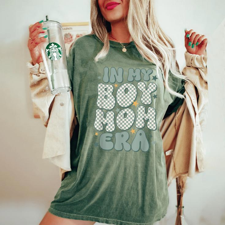 In My Boy Mom Era Women's Oversized Comfort T-Shirt