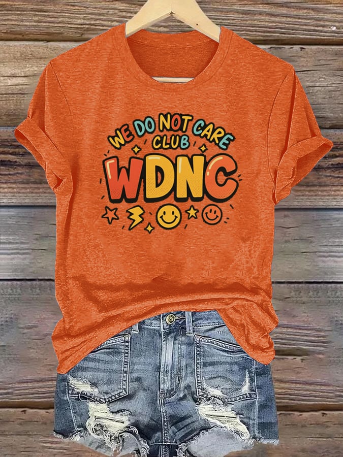 Women's  Retro Funny Proud Member Of Club Menopause Perimenopause Print T-Shirt