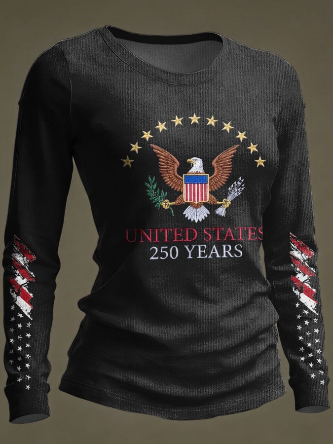 Women's 250th Anniversary Casual Printed Top