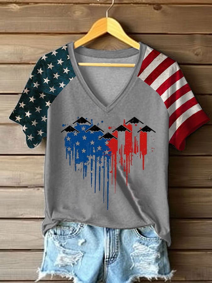 Women's Midnight Hammer  Print Casual T-Shirt