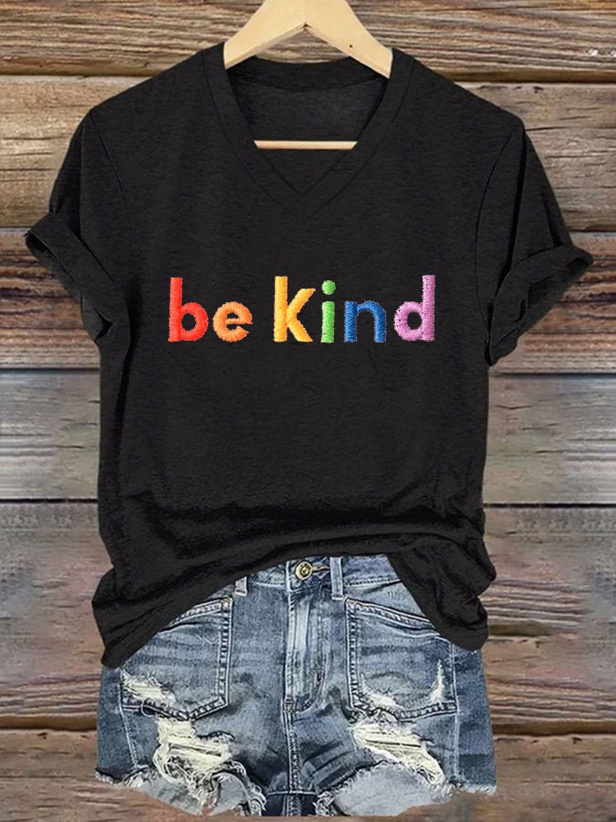 Women's  Be Kind Casual T-Shirt