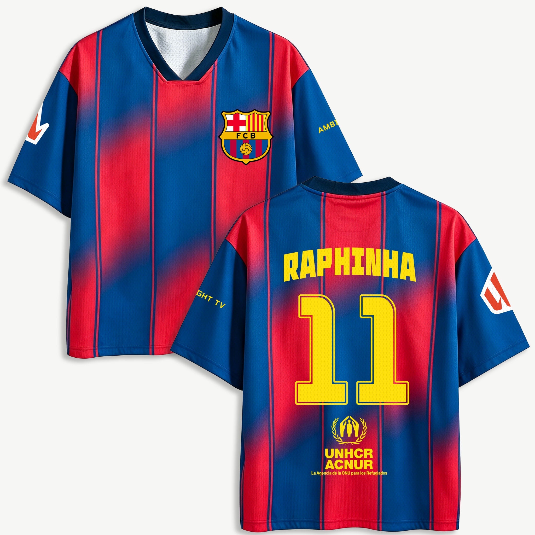 2026 Raphinha #11 Barcelona Mesh Jersey