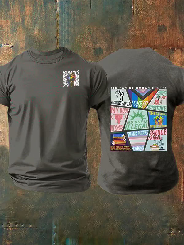 Men's  speaks my beliefs  Print  T-Shirt