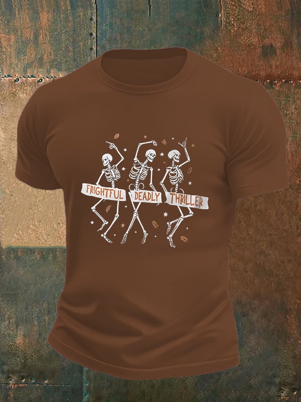 Men's   Skeleton FDT Print T-Shirt