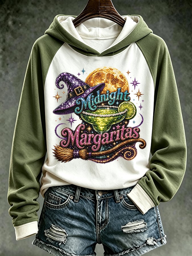 Women's Midnight Margaritas Printed Sweatshirt
