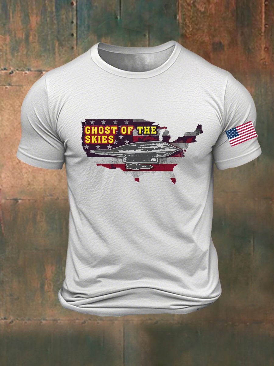 Men's B-2 Bomber  Print T-Shirt