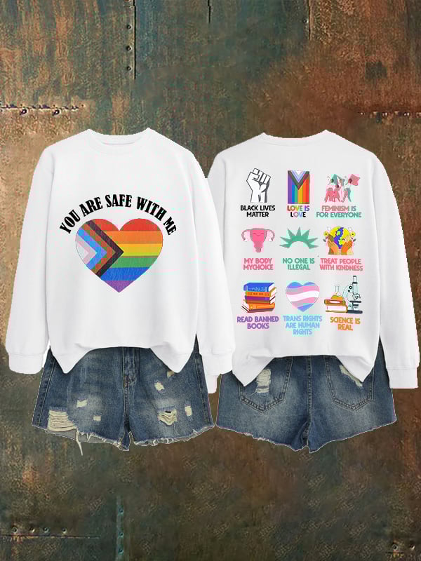 Women's  Love Wins Movement    Sweatshirt