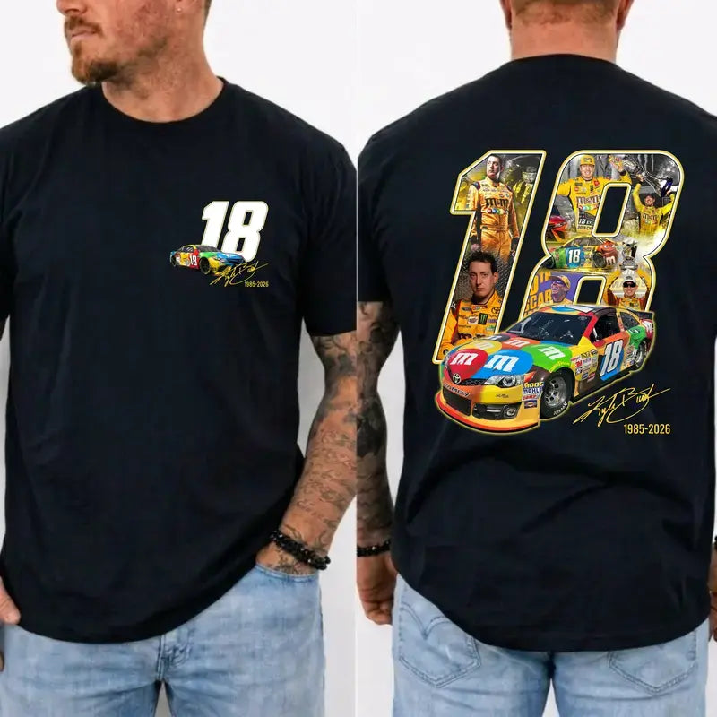 Unisex Kyle Busch 18 Tribute T-Shirt