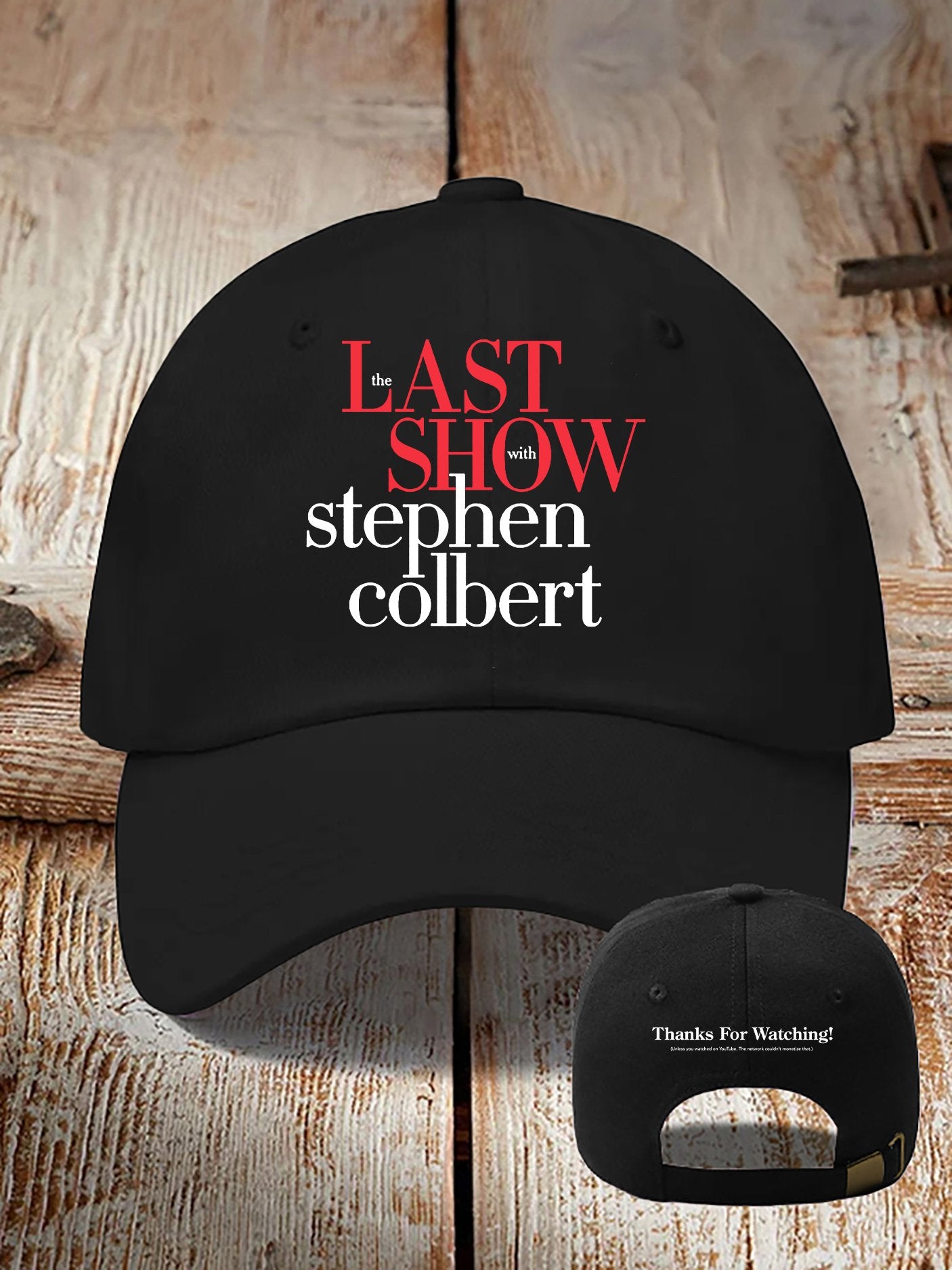 Off Retro Last Show Print Baseball Cap
