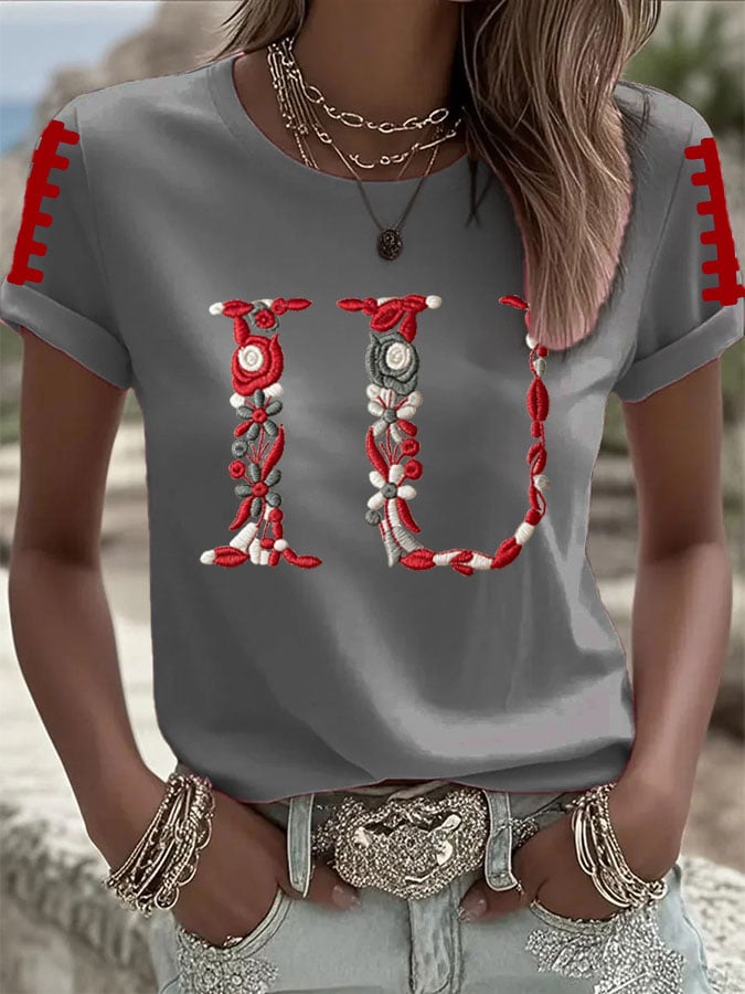 Women's Football  T-shirt