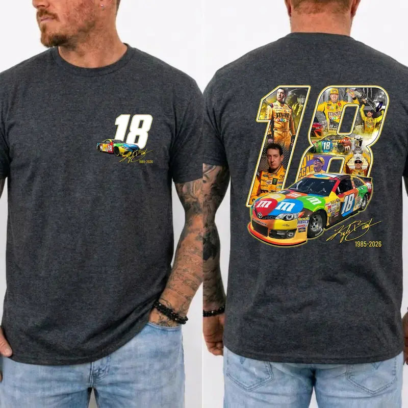 Unisex Kyle Busch 18 Tribute T-Shirt