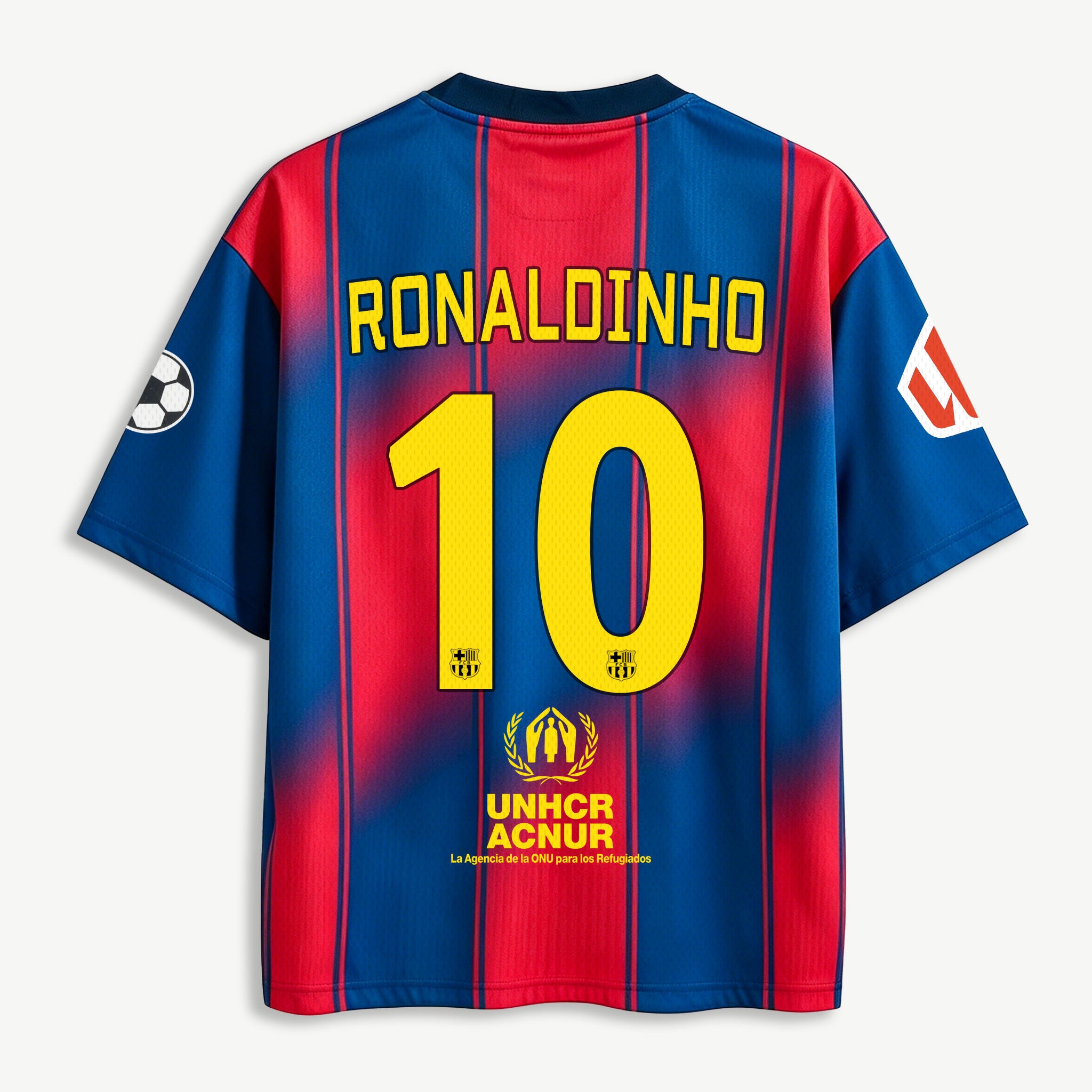 2026 Ronaldinho #10 Barcelona Limited Retro Mesh Jersey – WEAR WDNC