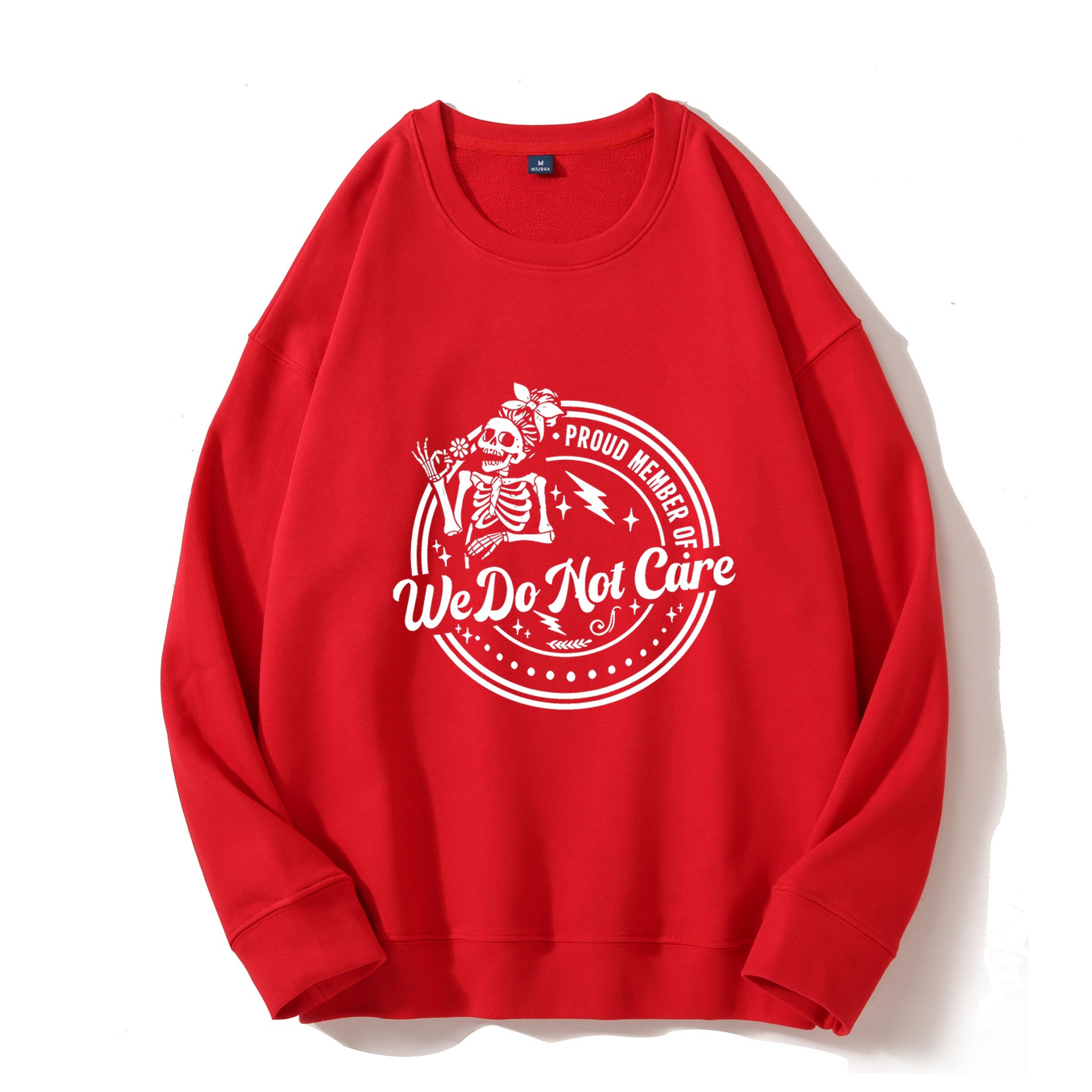 Women's Retro Fun We Don't Care About Menopause/Perimenopause Printed Sweatshirt