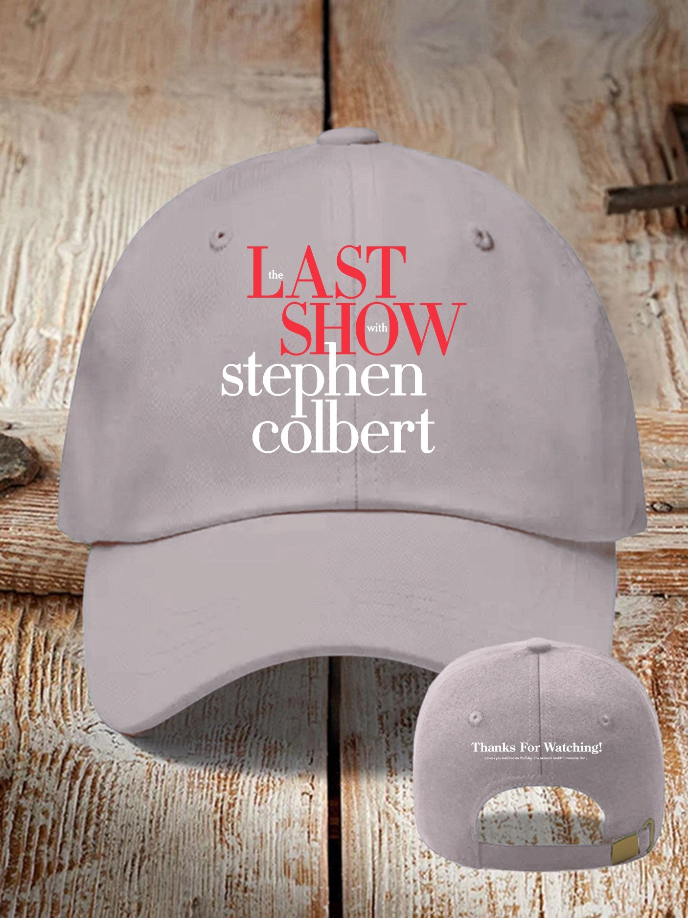 Off Retro Last Show Print Baseball Cap