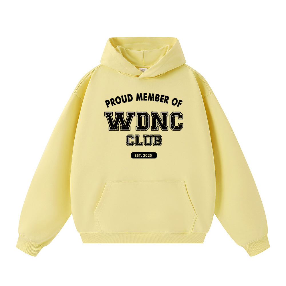 Women's We don't care about menopause perimenopause Retro Funky Print Hooded Sweatshirt