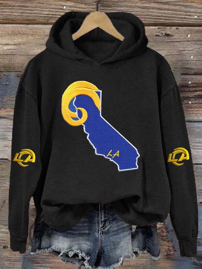 Women's Football Hoodie Printed Hoodie