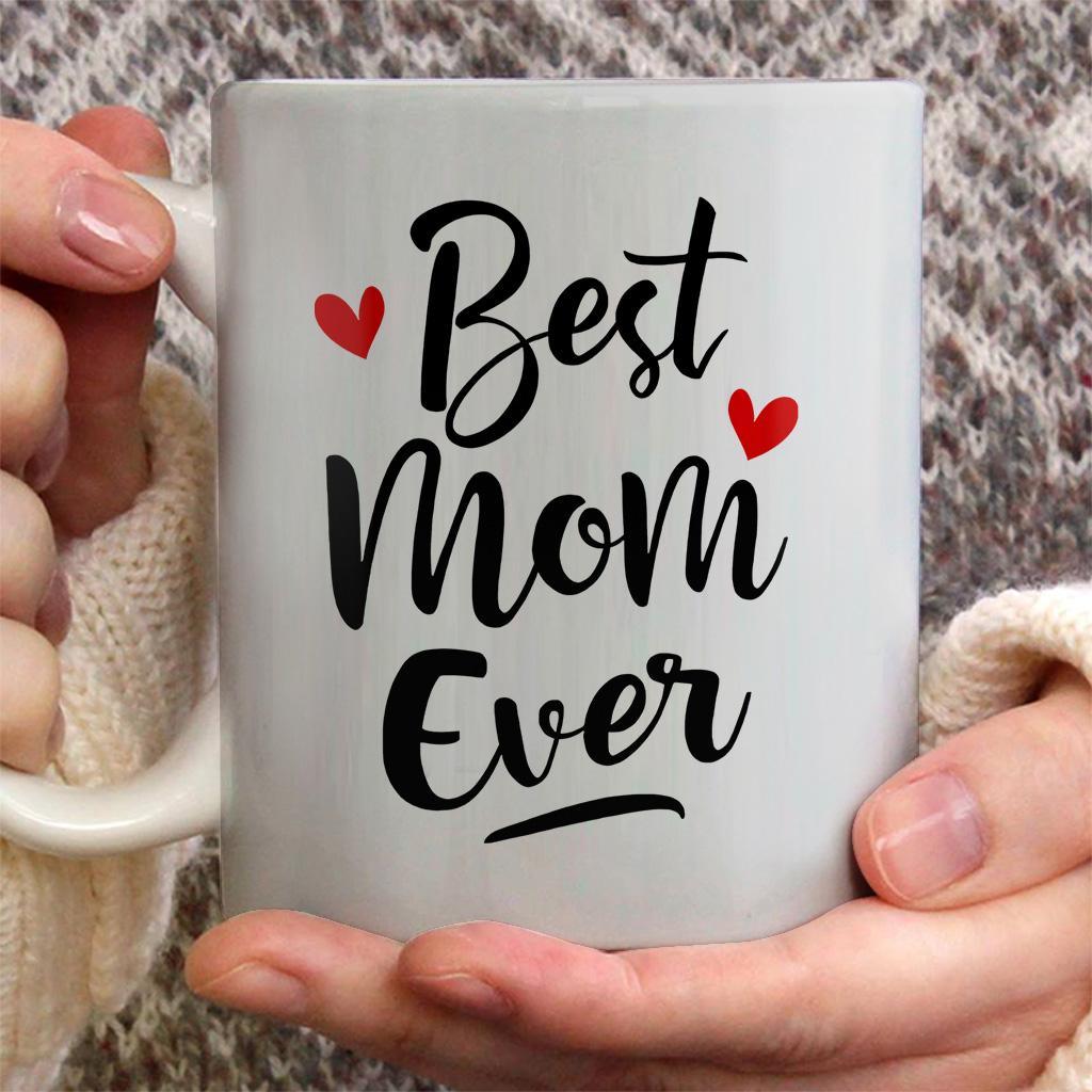 🎁Best Mom Ever Mothers Day Mug from Daughter Son, Mom Nutrition Facts Gift Mug