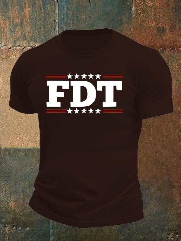 Men's  FDT Print  T-Shirt