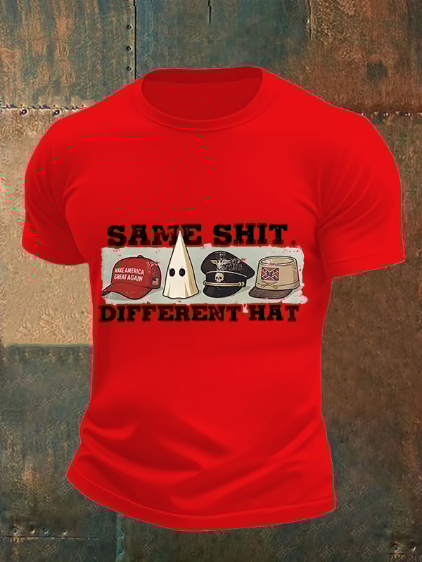 Men's  Same Shit Different Hat T-Shirt