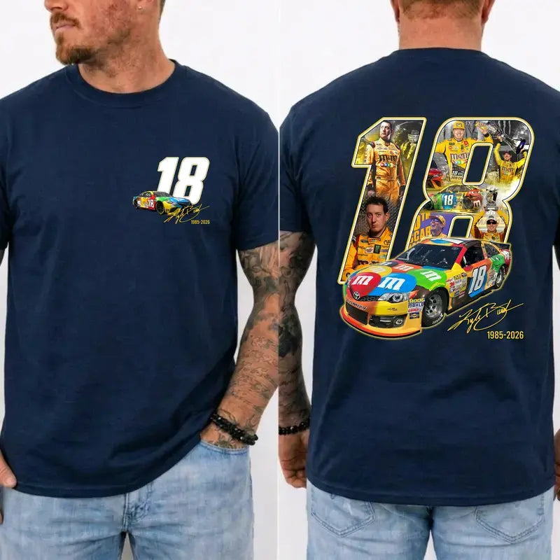 Unisex Kyle Busch 18 Tribute T-Shirt