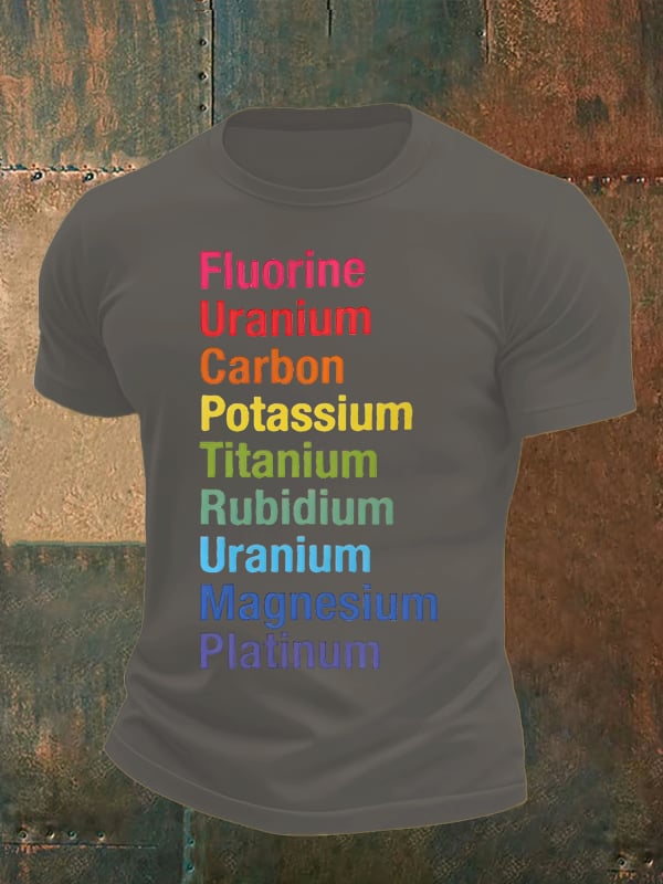 Men's FU*K-tr*mp Print T-Shirt