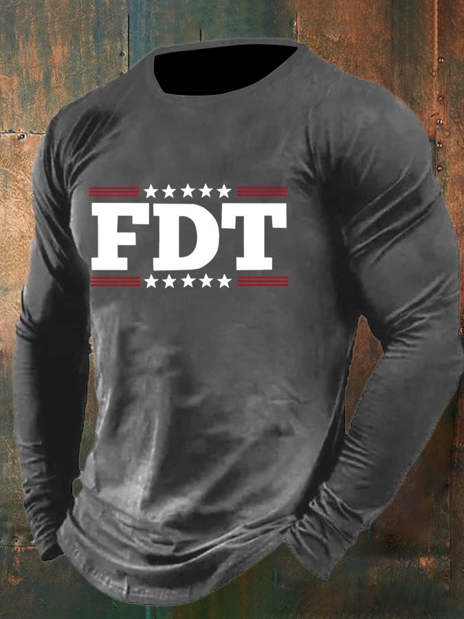 Men's Foxtrot Delta Tango Print T-Shirt