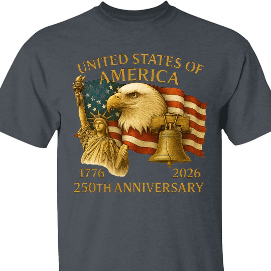 Men's 250 Years Anniversary USA Shirt