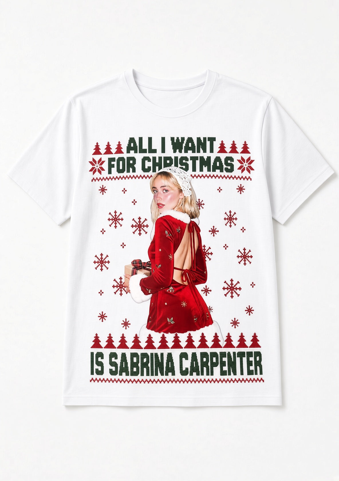 Unisex All I Want for Christmas Tee – The Perfect Holiday Gift for Pop Music Fans 🎄🎁