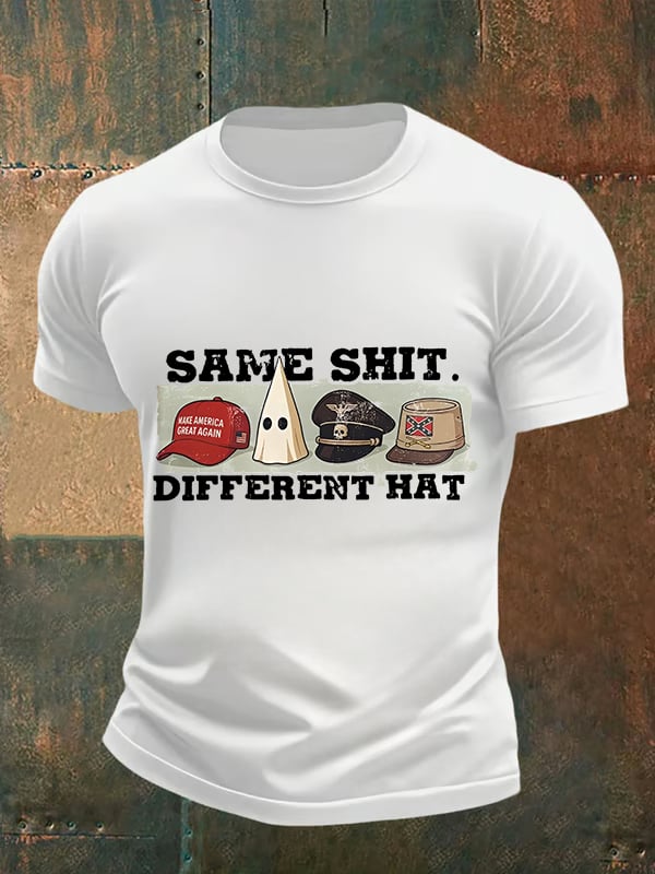 Men's  Same Shit Different Hat T-Shirt