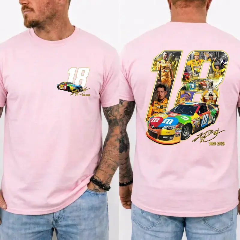 Unisex Kyle Busch 18 Tribute T-Shirt