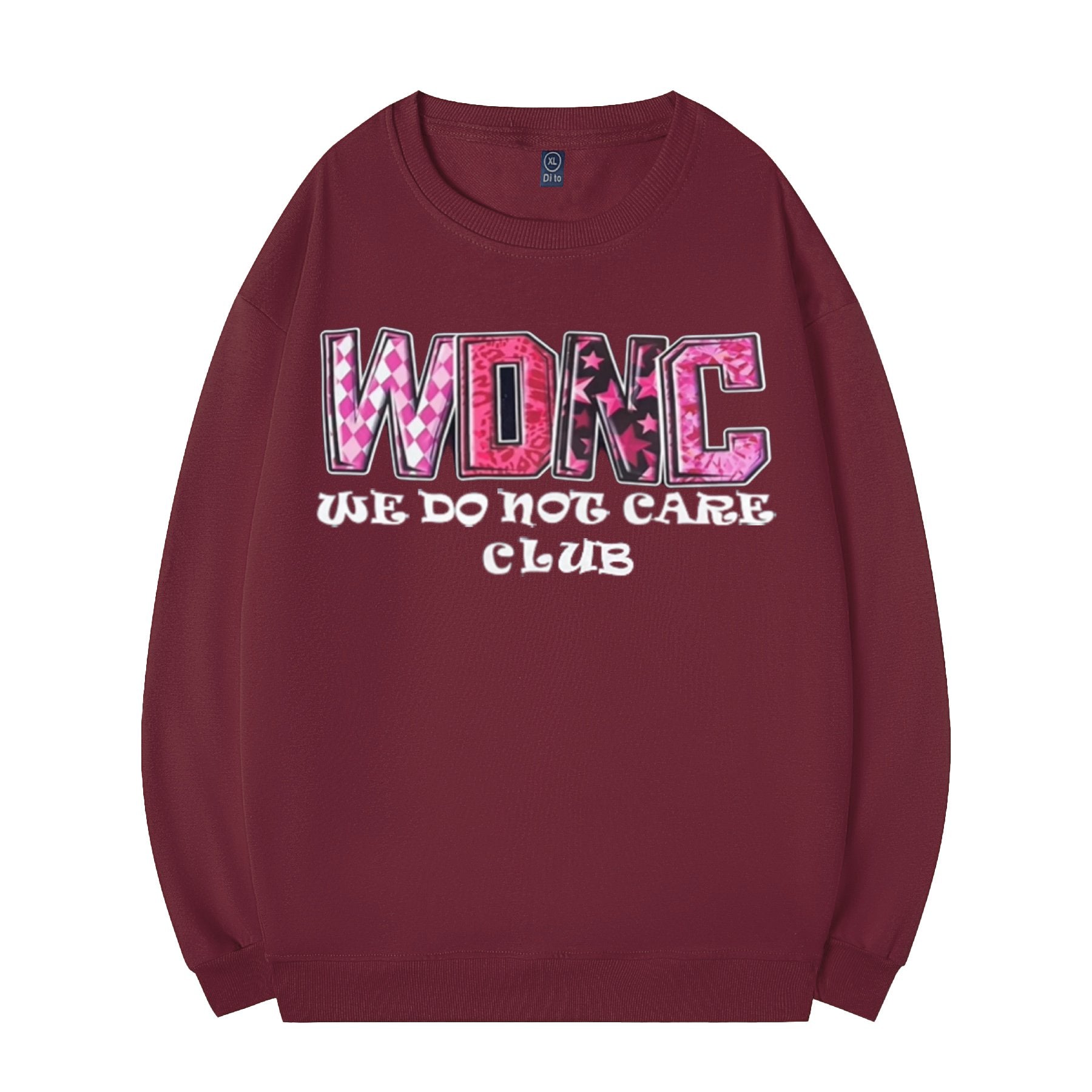 Women's Retro Funny Proud Member Of Club We Do Not Care Menopause Perimenopause Print sweatshirt