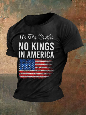 🔥Buy 3 Get 15% Off🔥Men's casual American flag-free T-shirt