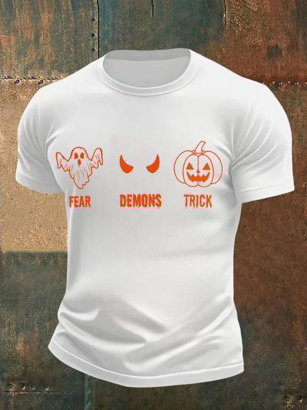 Men's Halloween FDT Print  T-Shirt