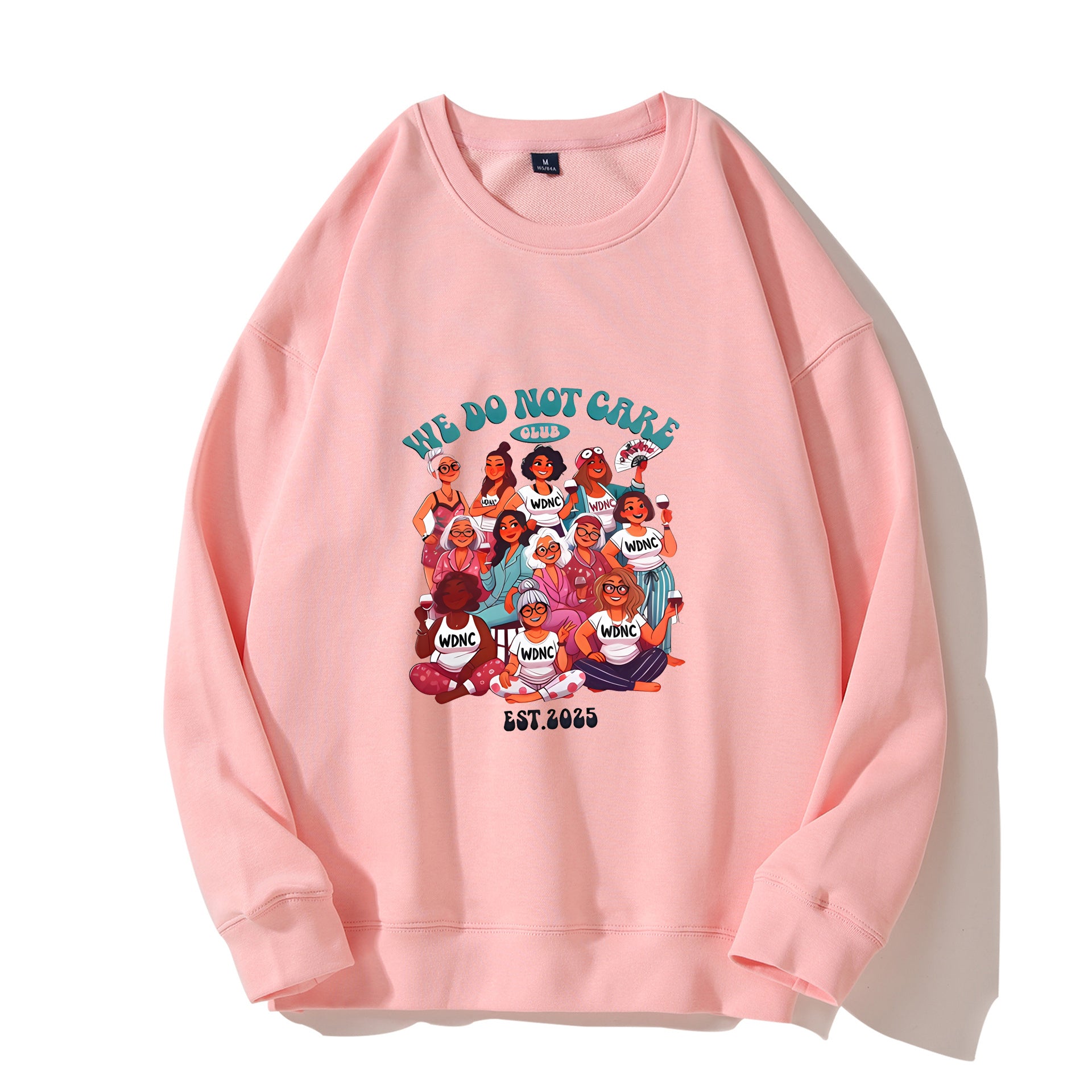 Women's Retro Fun We Don't Care About Menopause/Perimenopause Printed Sweatshirt