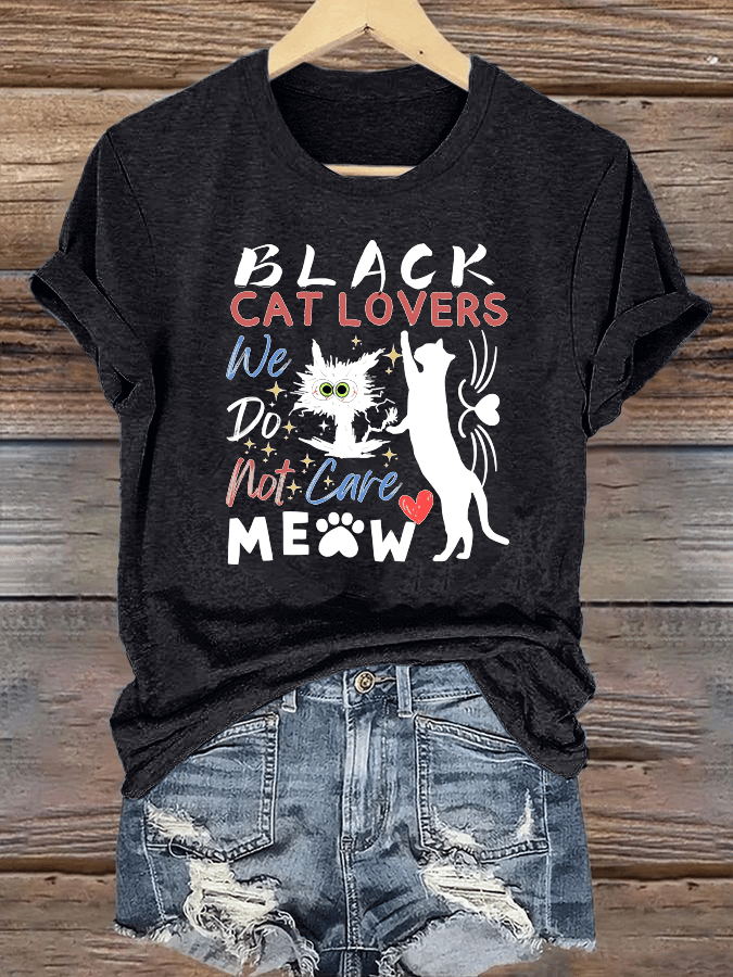 Women's  Retro Funny Proud Member Of Club We Do Not Care Menopause Perimenopause Print  T-shirt