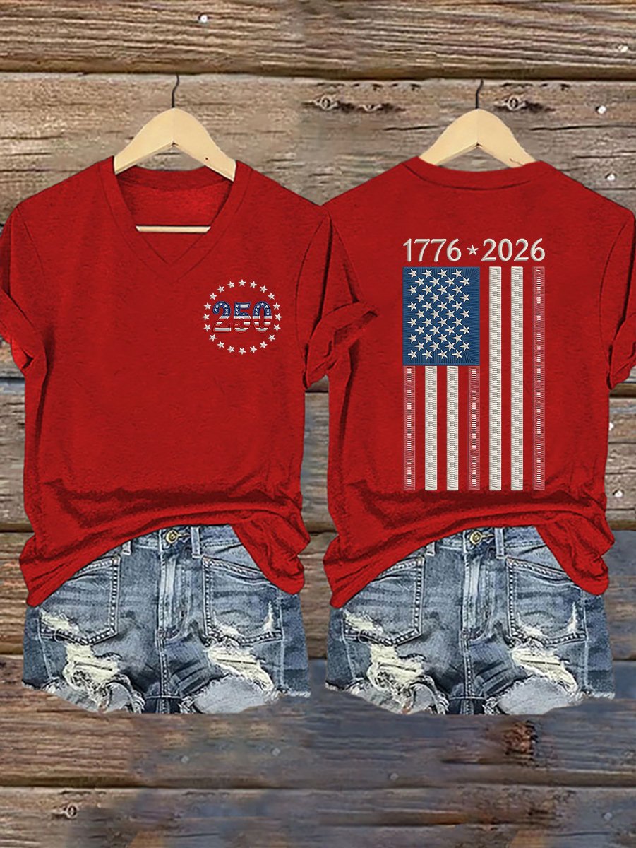Women's 250th Anniversary Print T-shirt