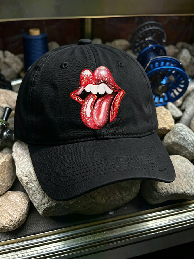 Retro In The Stars Print Baseball Cap