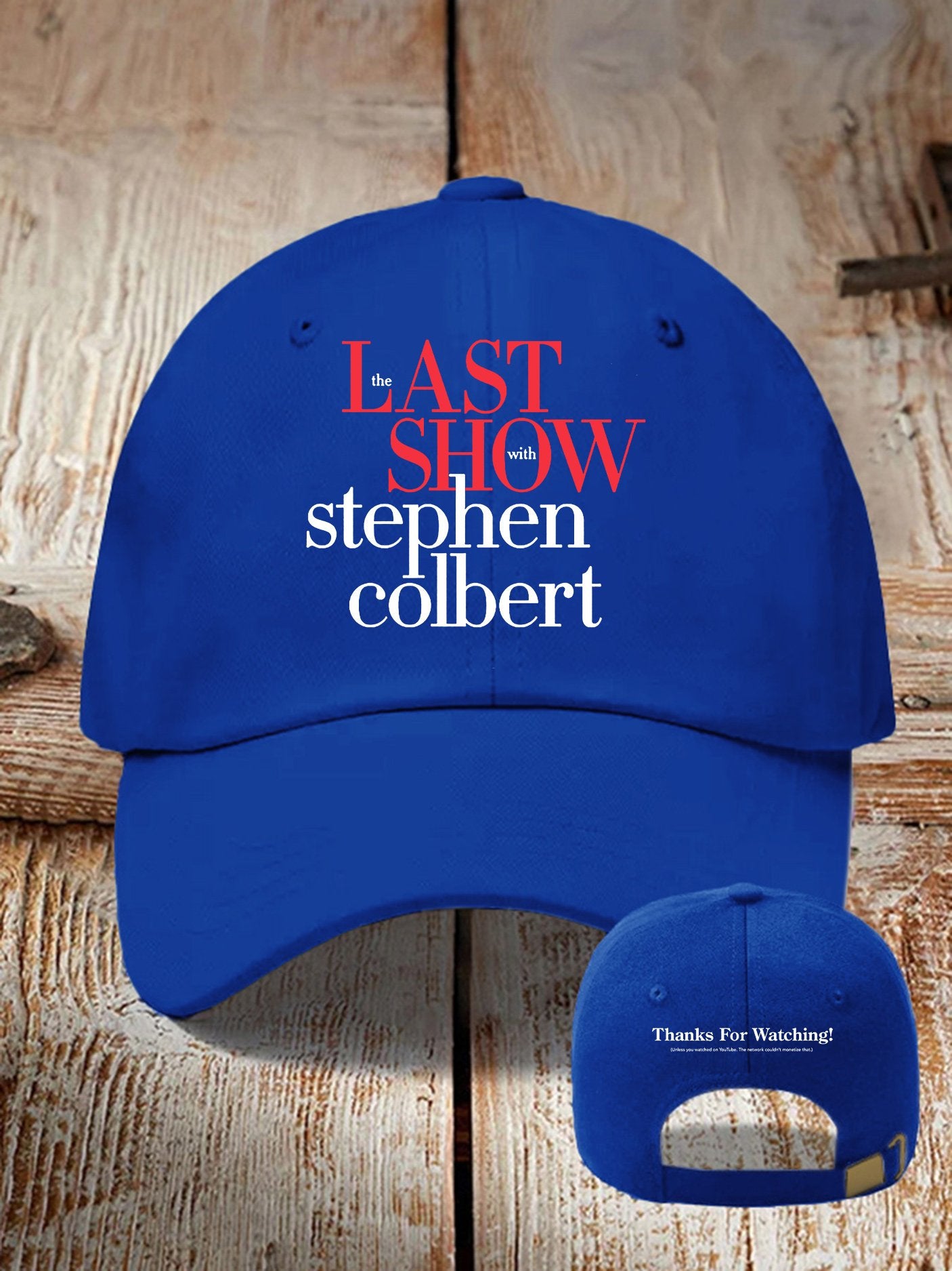 Off Retro Last Show Print Baseball Cap