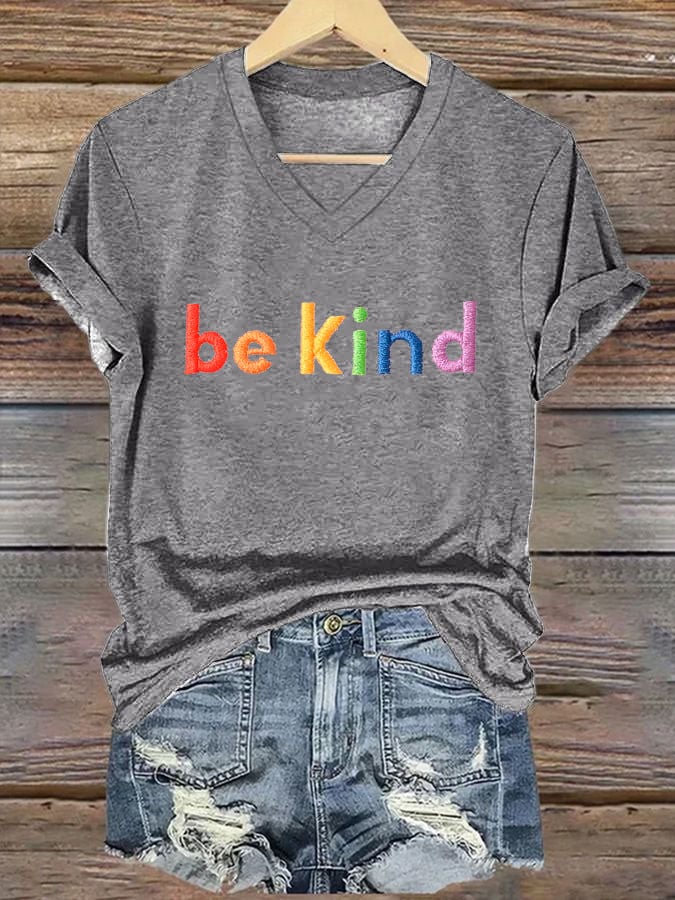 Women's  Be Kind Casual T-Shirt