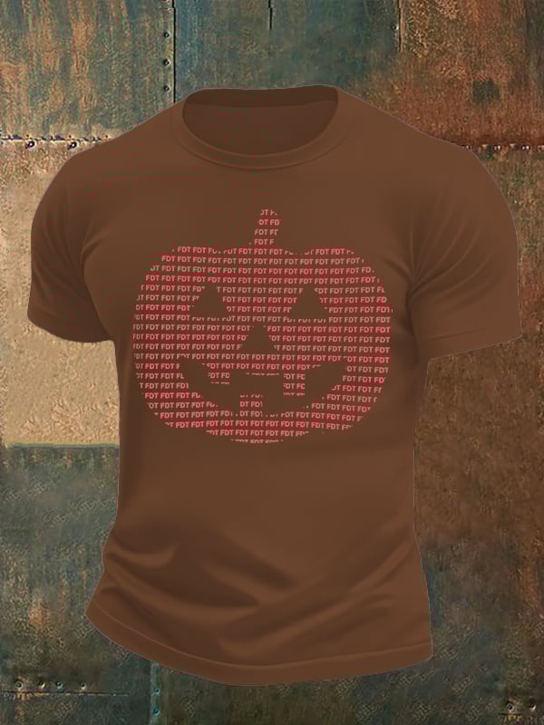 Men's   pumpkin FDT  T-Shirt