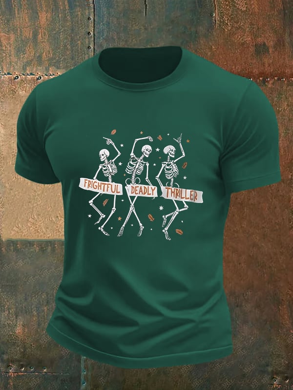 Men's   Skeleton FDT Print T-Shirt